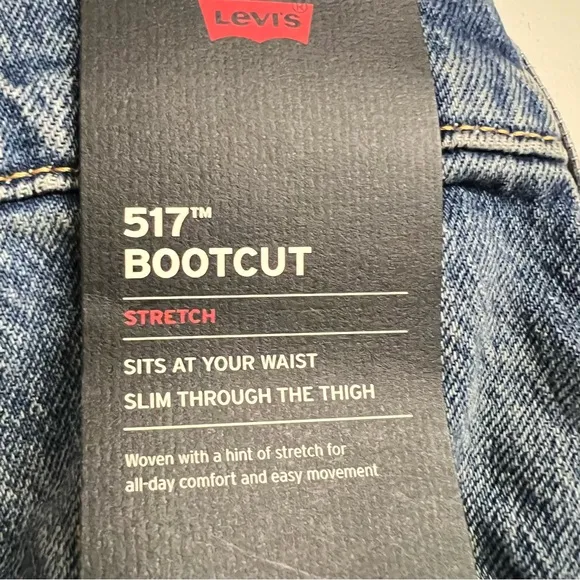 New Mens Levi’s Premium 517 Bootcut Jeans
