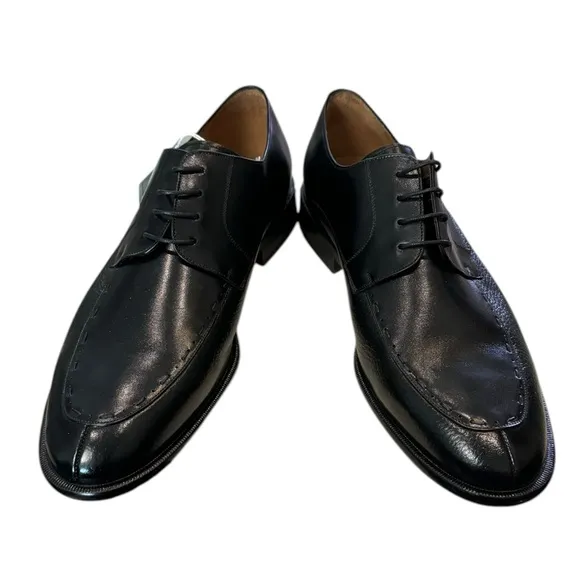 New Mezlan 370 Men's Black Leather Lace-up Oxford Dress Shoes 11  11M