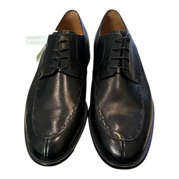 New Mezlan 370 Men's Black Leather Lace-up Oxford Dress Shoes 11  11M