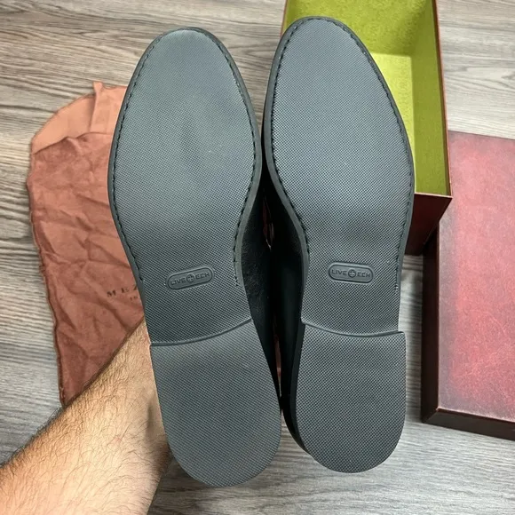 NEW Mezlan Black Horse Bit Loafers 10 M