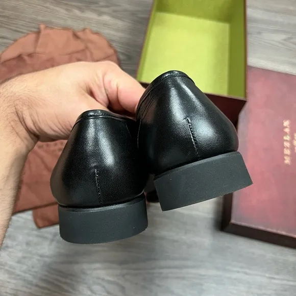 NEW Mezlan Black Horse Bit Loafers 10 M