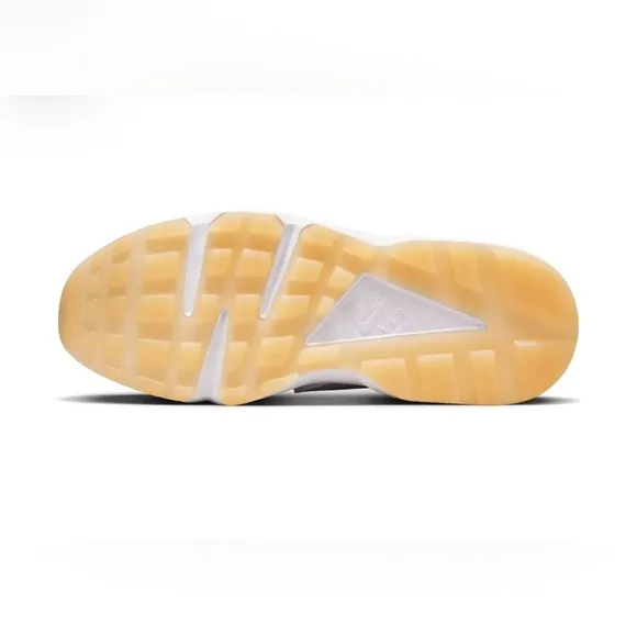 New Nike Air Huarache Run White Safety Orange Blue DX2345-100 Mens shoes