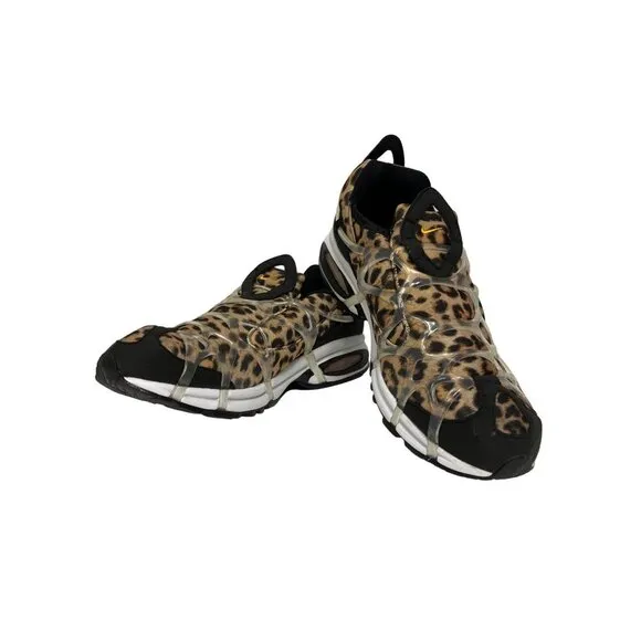 NEW! Nike Air Kukini SE Leopard Animal Print Sneakers Men's Size 11 Slip On