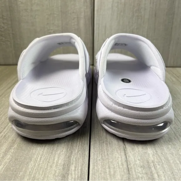 NEW Nike Air More Uptempo White Slides Shoes Sandals fd9884-101 Men’s Size 13