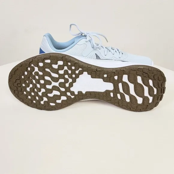 New Nike Revolution 6 NN Men's Size 10 Running Shoes Next Nature Platinum Blue