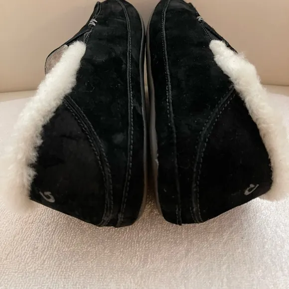 NEW OluKai Ku'una Genuine Shearling Slipper (Women)