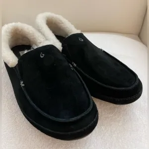 NEW OluKai Ku'una Genuine Shearling Slipper (Women)