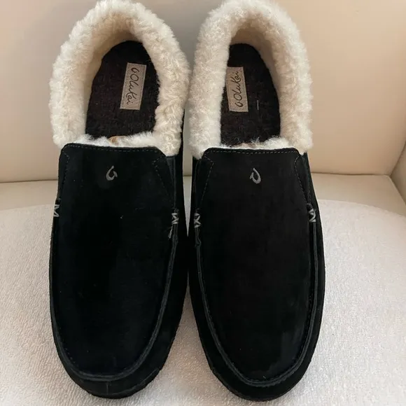 NEW OluKai Ku'una Genuine Shearling Slipper (Women)