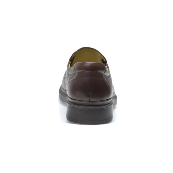NEW PAZSTOR men's lambskin mocassin traditional max in barista brown
