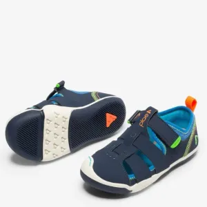 New PLAE Sam blue sandal sneakers shoes size 2.5 - Youth