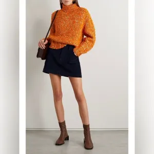 New! RE/DONE Redone 70s Navy mini corduroy skirt 💙 sz 26 NWT