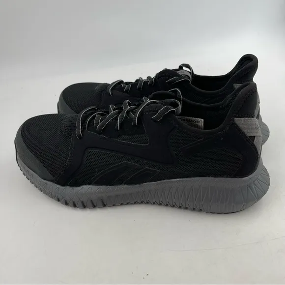 NEW! 🥾 Reebok Unisex Flexagon 3.0 Black Composite Toe Metal Free Work Shoe-SZ 9
