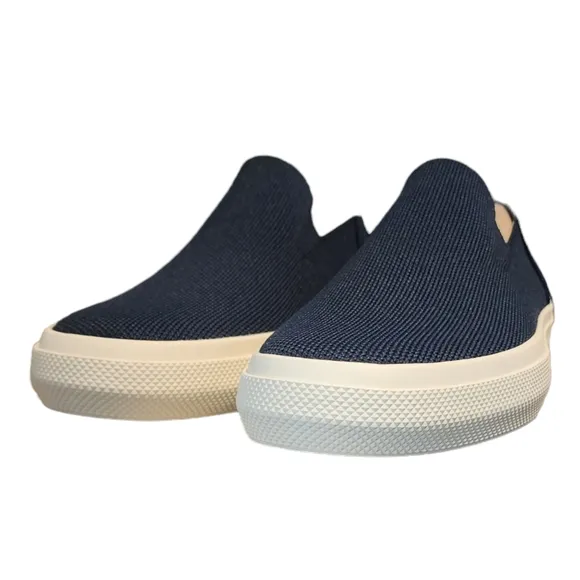 NEW Rothy The Original Slip On Sneaker Loafer in Navy