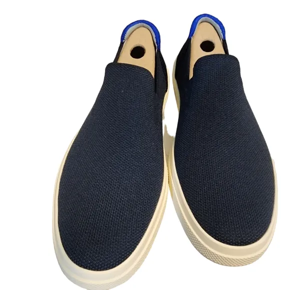NEW Rothy The Original Slip On Sneaker Loafer in Navy
