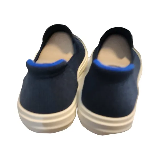 NEW Rothy The Original Slip On Sneaker Loafer in Navy