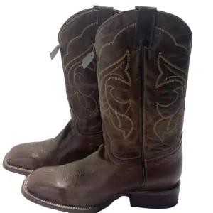 NEW SHYANNE SUZANNE Western Boots - Square Toe Women's Size 8.5 Leather Stitched