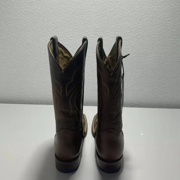 NEW SHYANNE SUZANNE Western Boots - Square Toe Women's Size 8.5 Leather Stitched