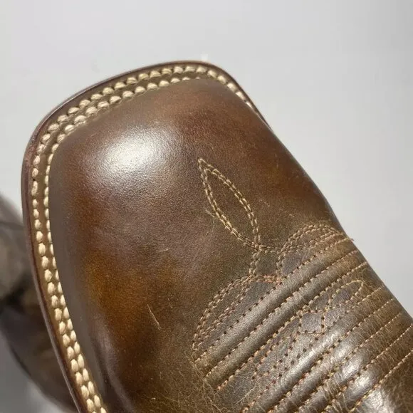 NEW SHYANNE SUZANNE Western Boots - Square Toe Women's Size 8.5 Leather Stitched