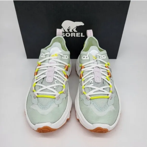 New Sorel Kinetic Breakthru Tech Lace Sneaker Women's Shoes Size 7.5