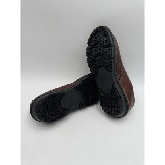 NEW Timberland BOLDON SD  Men's Slip On Safety Shoe Brown US Size 8 Wide NIB