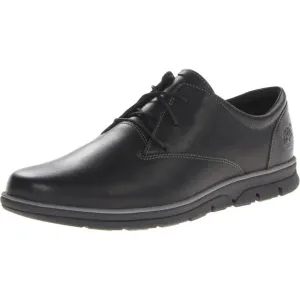 NEW Timberland Bradstreet Plain-Toe Oxford Dress Shoes Leather Black Mens 7.5