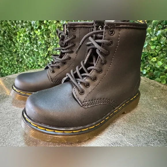 New TODDLER DR. MARTENS 1460 SOFTY T LEATHER BOOTS unisex