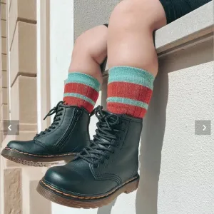 New TODDLER DR. MARTENS 1460 SOFTY T LEATHER BOOTS unisex