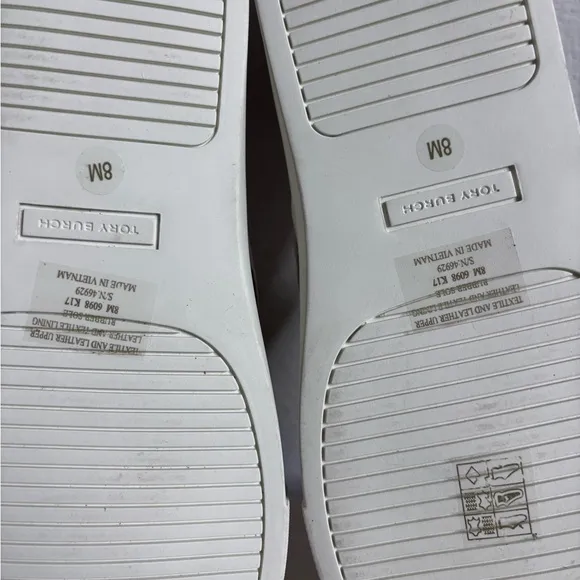 New Tory Burch Carter Flip Sequin Slip-On Sneakers 8