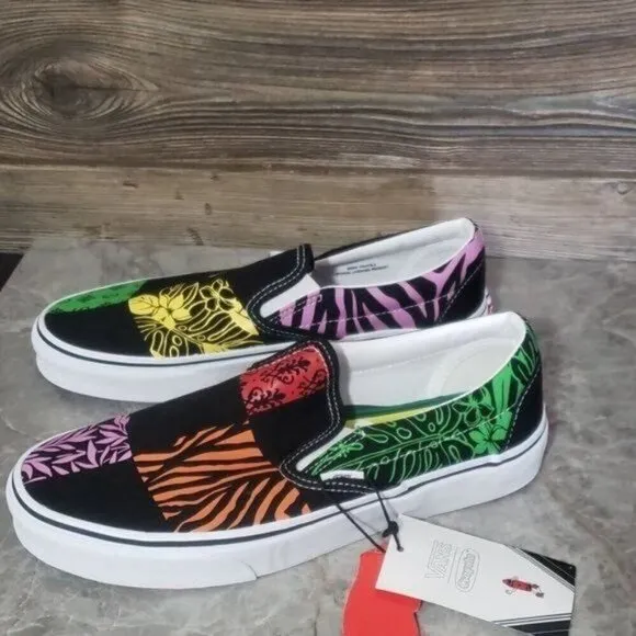 New Vans Classic Slip On Crayola Diy Trace Your Dreams Sneakers