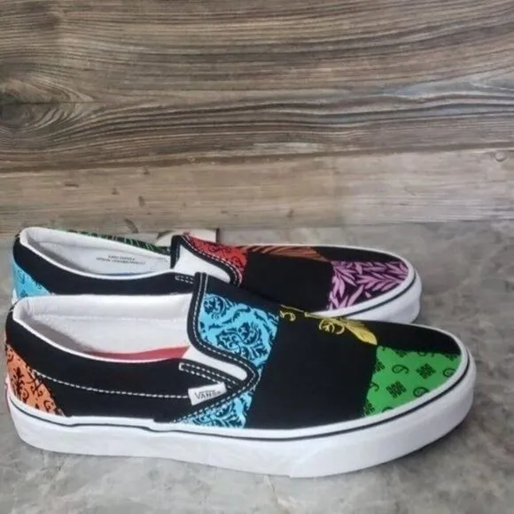 New Vans Classic Slip On Crayola Diy Trace Your Dreams Sneakers