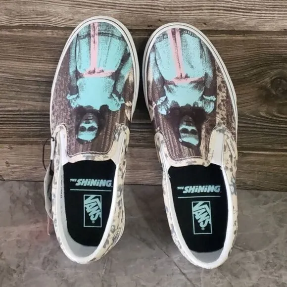 New Vans x The House Of Terror Classic Slip On The Shinning Sneakers