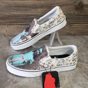 New Vans x The House Of Terror Classic Slip On The Shinning Sneakers