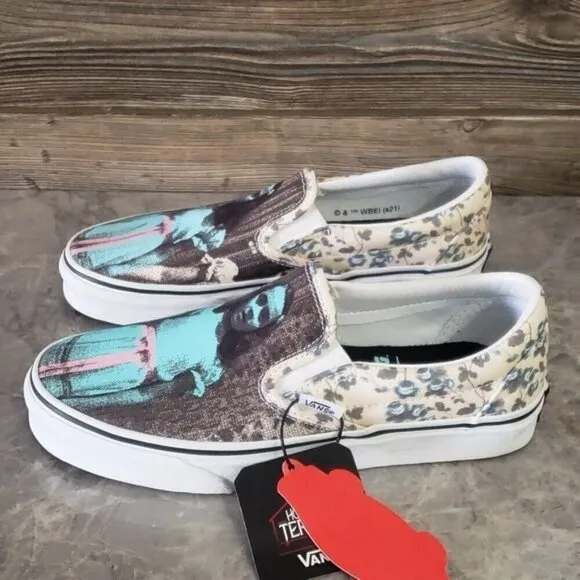 New Vans x The House Of Terror Classic Slip On The Shinning Sneakers