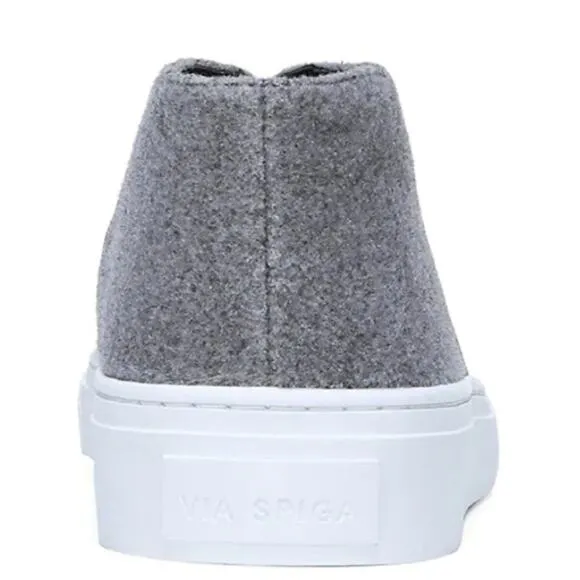 NEW VIA SPIGA Sayer Shearling Slip On Sneakers