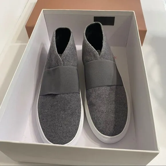 NEW VIA SPIGA Sayer Shearling Slip On Sneakers
