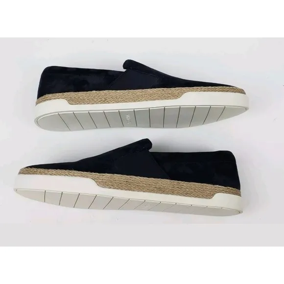 New Vince. Johan Suede Slip-On Sneakers