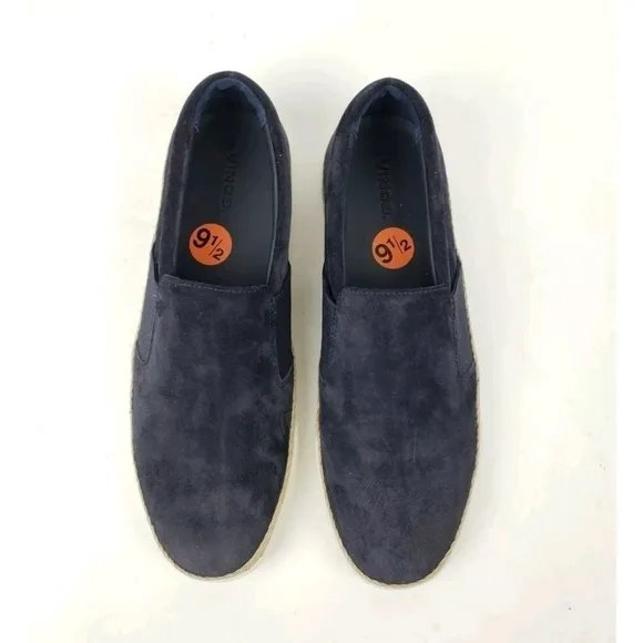 New Vince. Johan Suede Slip-On Sneakers