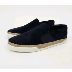 New Vince. Johan Suede Slip-On Sneakers