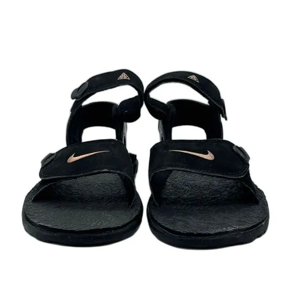 New Vtg Nike ACG Hike Sandals 90s Black Shoes Men's Size 13 Catawba Umpquest NWB