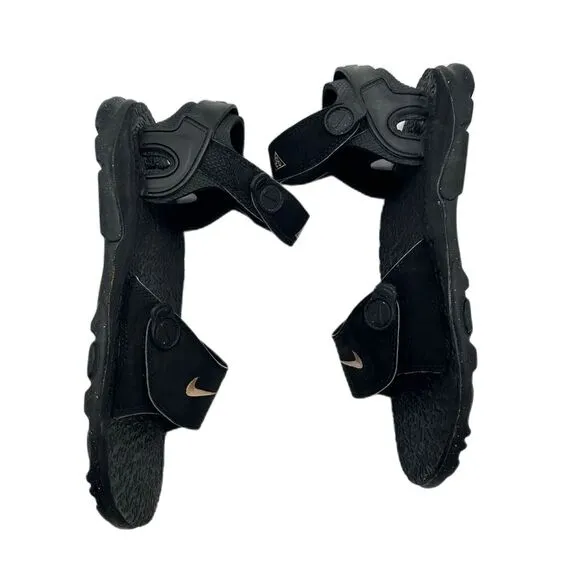 New Vtg Nike ACG Hike Sandals 90s Black Shoes Men's Size 13 Catawba Umpquest NWB