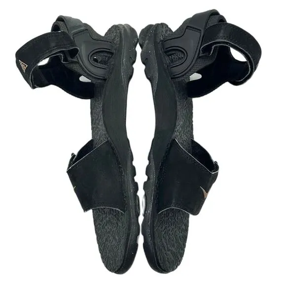 New Vtg Nike ACG Hike Sandals 90s Black Shoes Men's Size 13 Catawba Umpquest NWB
