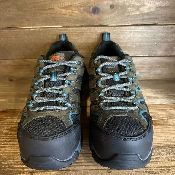 New Womens Merrell Moab Vertex Vent Safety Toe Work‎ Sneakers Shoes Size 6 M
