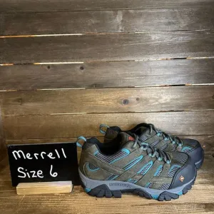 New Womens Merrell Moab Vertex Vent Safety Toe Work‎ Sneakers Shoes Size 6 M