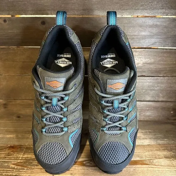 New Womens Merrell Moab Vertex Vent Safety Toe Work Sneakers Shoes Size 9‎ M