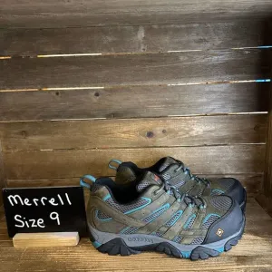 New Womens Merrell Moab Vertex Vent Safety Toe Work Sneakers Shoes Size 9‎ M
