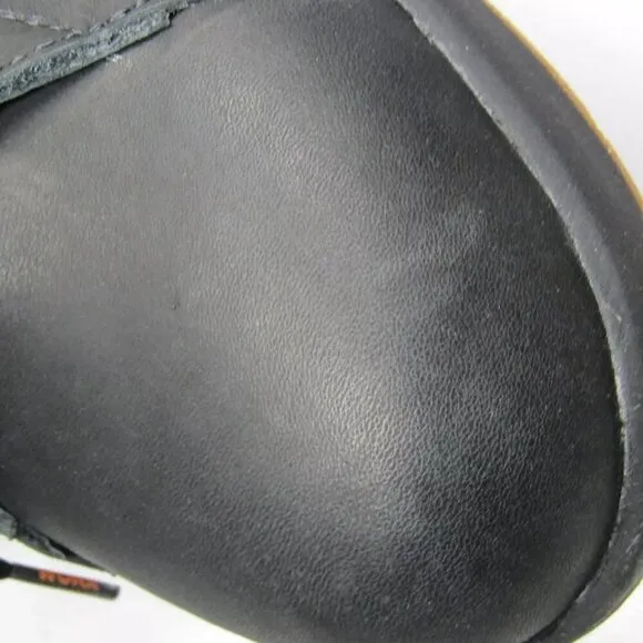 NEW WORX Mens Nitro Work Shoe Steel Toe Low-Top Safety Leather Durable Size 9.5M