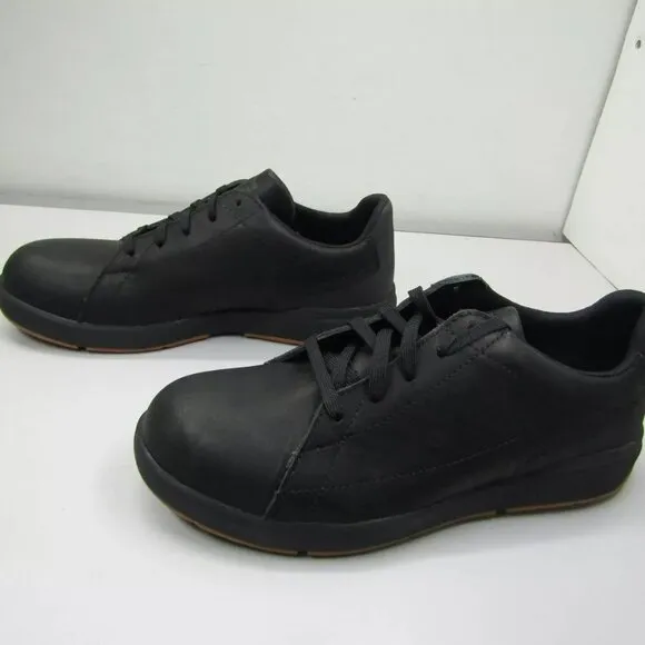 NEW WORX Mens Nitro Work Shoe Steel Toe Low-Top Safety Leather Durable Size 9.5M