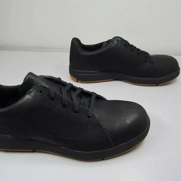 NEW WORX Mens Nitro Work Shoe Steel Toe Low-Top Safety Leather Durable Size 9.5M