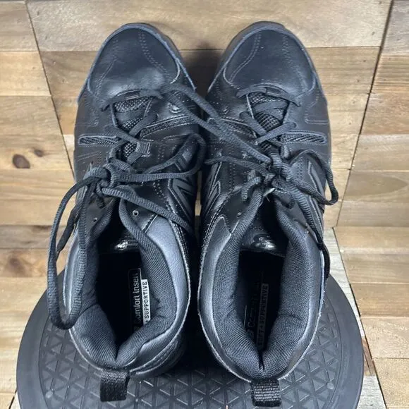 New Balance Mens Size 8.5 2E Wide Comfort Feature Black Safety Shoes MX608AB5