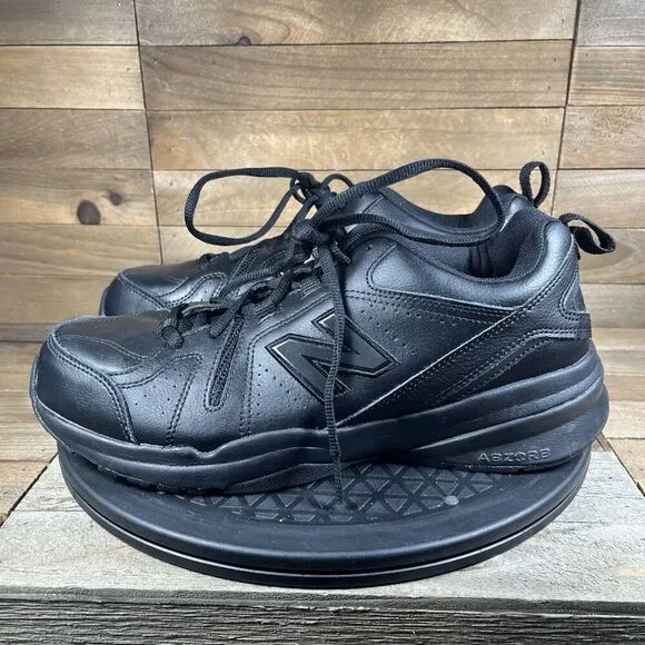 New Balance Mens Size 8.5 2E Wide Comfort Feature Black Safety Shoes MX608AB5